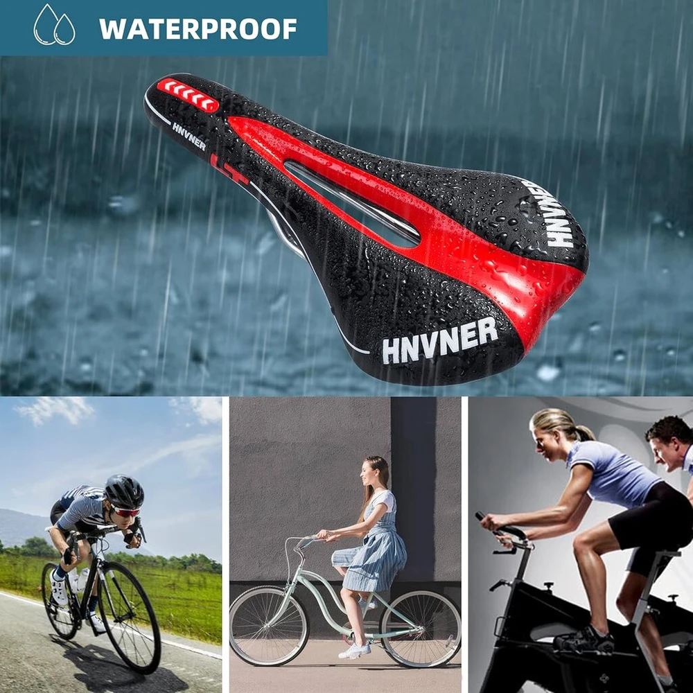 Hnvner dviračio balnelis, patogus miesto dviračio balnelis su išpjova, ergonomiška dviračio sėdynė plento dviračiams/mtb/plento dviračiams/daugumai dviračių