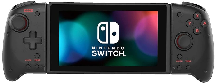 Hori Split Pad Pro (juodas) rankinis valdiklis, skirtas Nintendo Switch - oficialiai licencijuotas