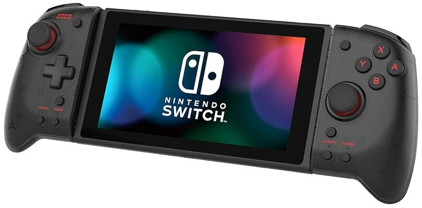 Hori Split Pad Pro (juodas) rankinis valdiklis, skirtas Nintendo Switch - oficialiai licencijuotas