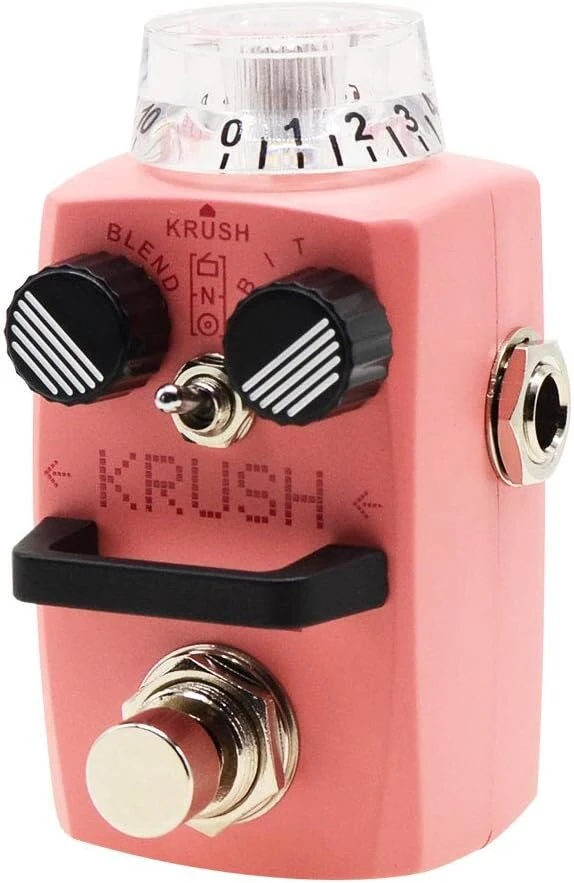 Hotone Skyline Krush Bitcrush skaitmeninis bitų smulkintuvas, mėginių ėmimo dažnio mažinimo gitaros bosinė sintezatoriaus Lofi efektų pedalas