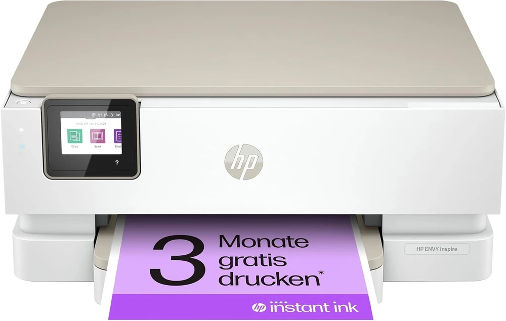 Hp envy inspire 7220e daugiafunkcis spausdintuvas, rašalinis spausdintuvas, 3 mėnesiai nemokamo spausdinimo su hp instant ink, hp+, spausdinimas, skenavimas, kopijavimas, nuotraukų spausdinimas, din a4, wi-fi, airprint
