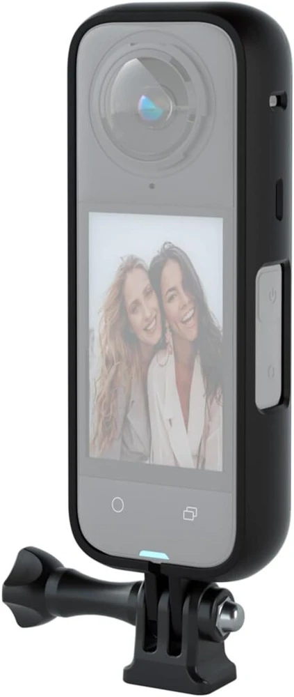 Hsu Apsauginis Rėmas Insta360 X4 Kamerai su Trikojo Adapteriu