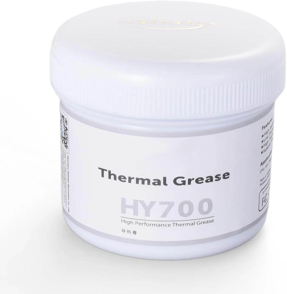 Hy700-100g termopasta > 3.14 w/m cpu termopasta pc aušinimo pasta laidi pasta termopasta cpu gpu ps4 pc 100 g