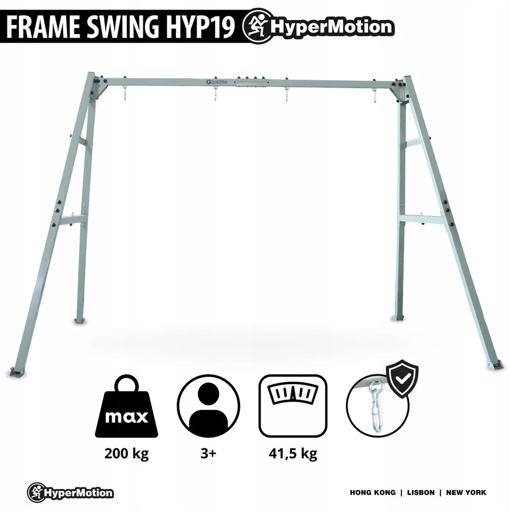 Hypermotion Plieninis rėmas sūpynėms arba Xxl hamakui