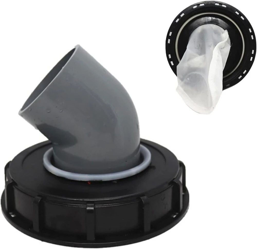 IBC talpos dangtelio filtras 163 mm, 45°, nailoninis
