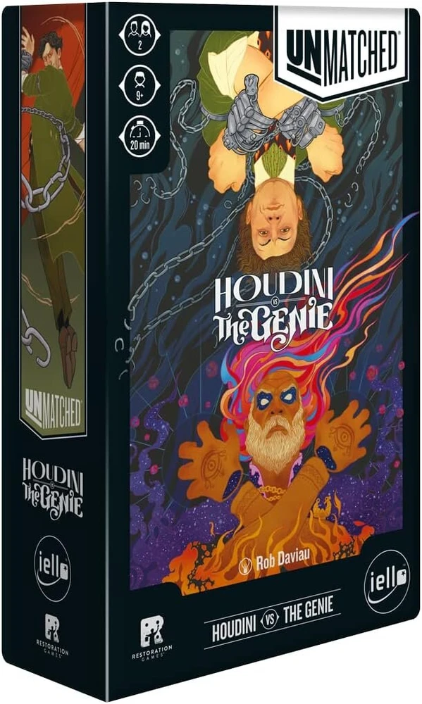 Iello Unmatched: Houdini prieš Džiną [papildymas]