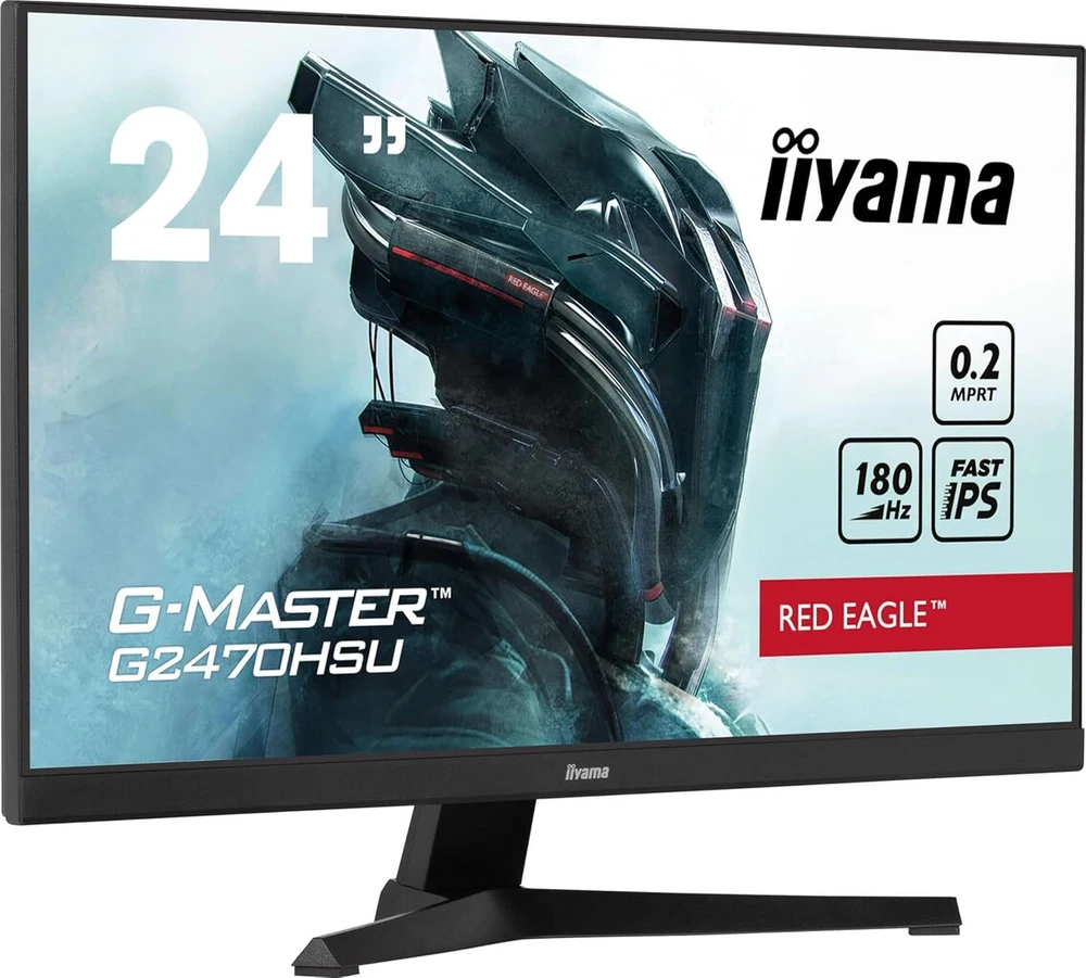 Monitorius Red Eagle Iiyama Raudona Eagle G-master G2470hsu-b6 23.8 colių Led Ips Full Hd 180 Hz