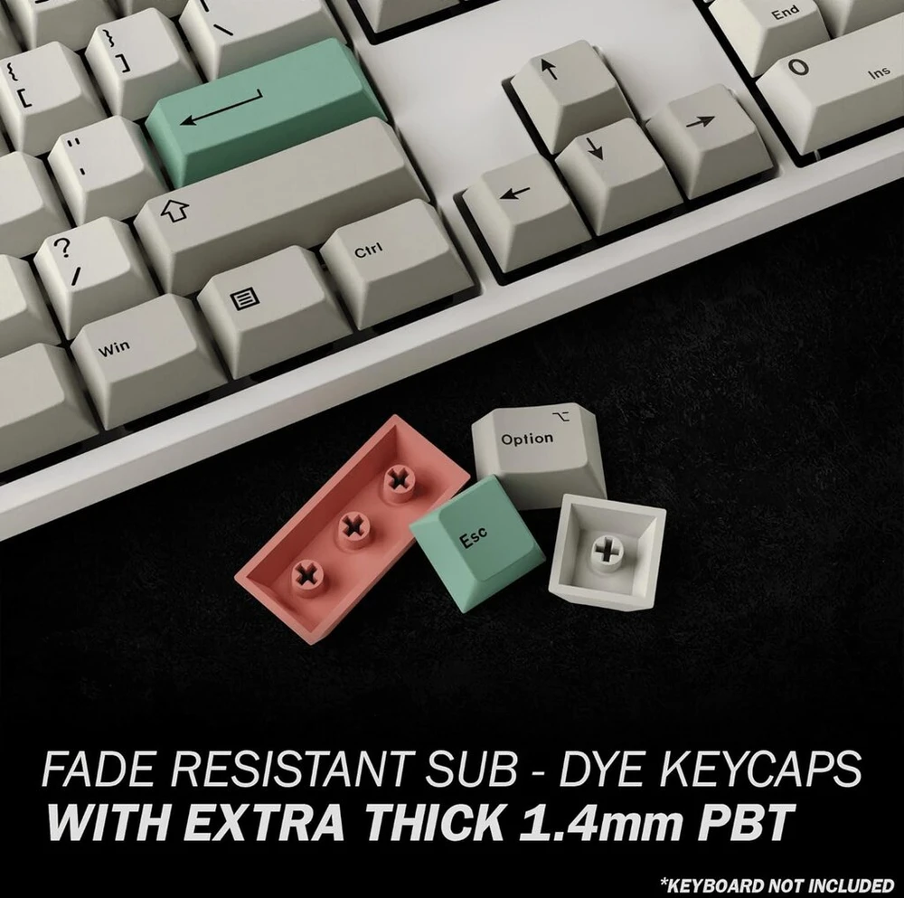 Individualūs klavišų gaubteliai | Dye Sublimation Pbt klavišų gaubtelių rinkinys mechaninei klaviatūrai | 139 klavišai | Cherry profilis | Ansi Us išdėstymas | Suderinamas su Cherry Mx, Gateron, Kailh, Outemu | 9009