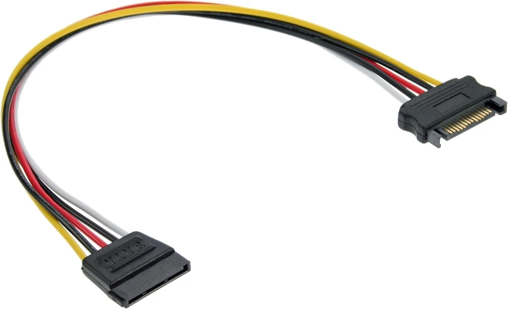 Inline® 29651 a 0.3 m sata sata sata kabelis – sata kabeliai, įvairiaspalviai