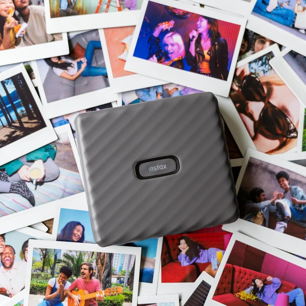 Instax Link Wide Nešiojamas Spausdintuvas, Mocha Pilkas