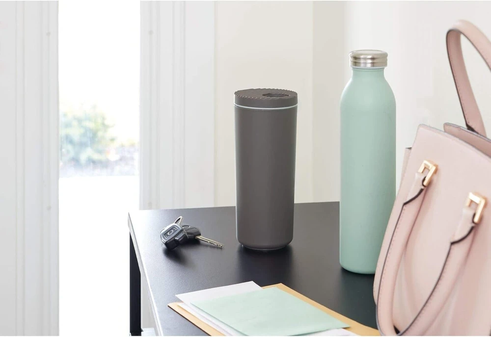 Interdesign Id Clean valymo priemonė, plastikas, tamsiai pilka