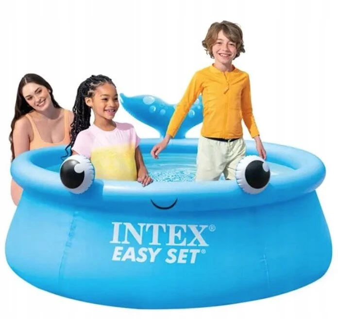 Intex 26102 pripučiamas baseinas banginis