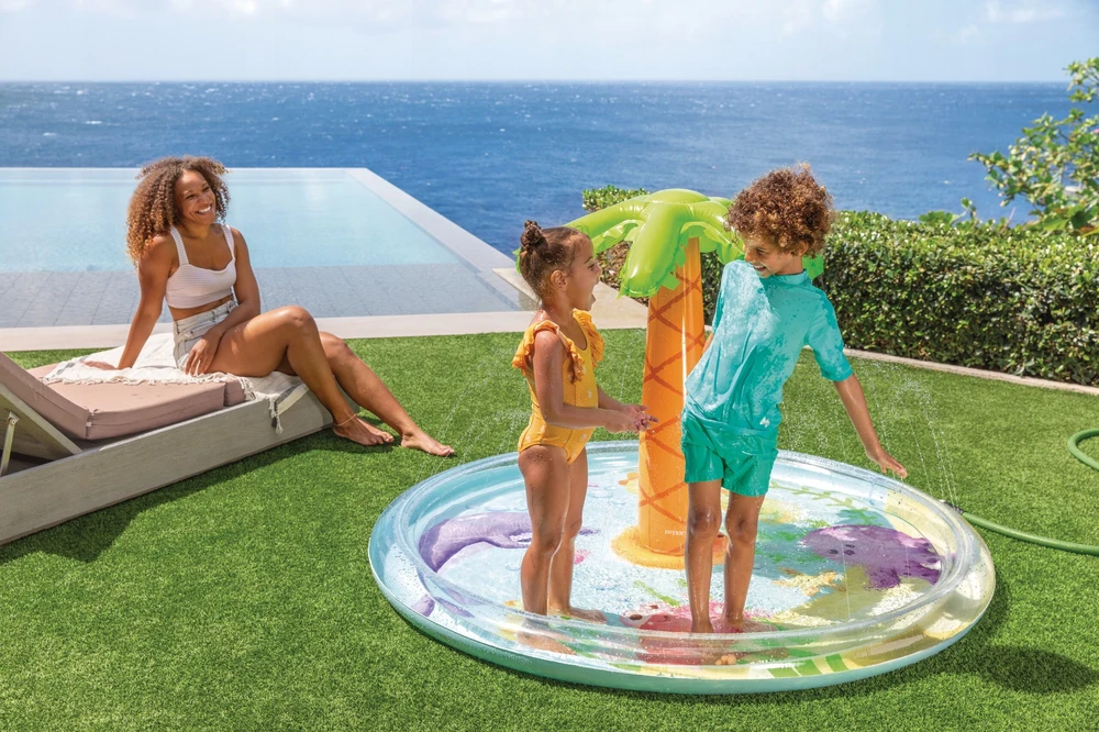 Intex baseinas "palma" 173x104 cm - vaikams