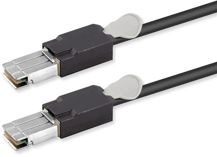 Ipolex stacking kabelis, skirtas cisco cab-stk-e-0.5m, suderinamas su catalyst 2960-x ir 2960-xr