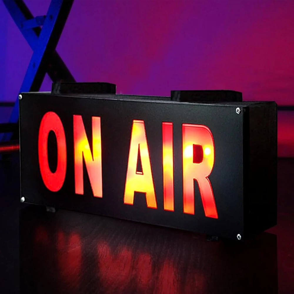 Įrašų Studijos "on Air" Led Ženklas