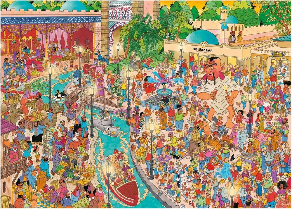 Jan Van Haasteren, Efteling Fata Morgana dėlionė 1000 detalių suaugusiems