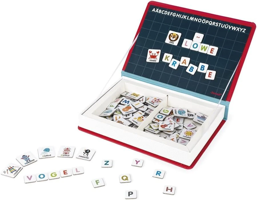 Janod Magneti'book Abėcėlė Vokiečių kalba
