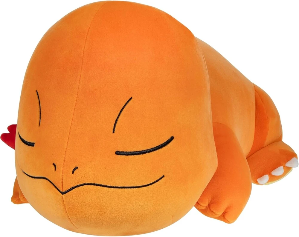 Jazwares Pokémon Pkw3883-45 cm miegantis pliušinis žaislas - Glumanda, oficialus pliušinis žaislas