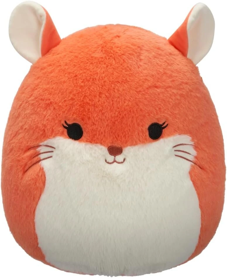 Jazwares Squishmallows Fuzzamallows Erica šinšilos pliušinis žaislas 30 cm - retas išskirtinis originalas 2024