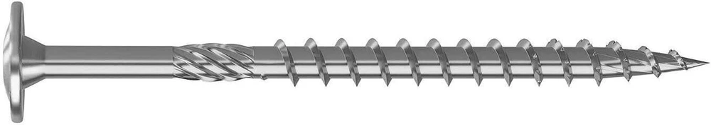 Jd-plus profesionalūs medvaržčiai su plokščia galvute, baltas galvanizavimas, i-star t40, skersmuo 8 mm, ilgis 80–450 mm, konstrukciniai varžtai, 50 vnt.