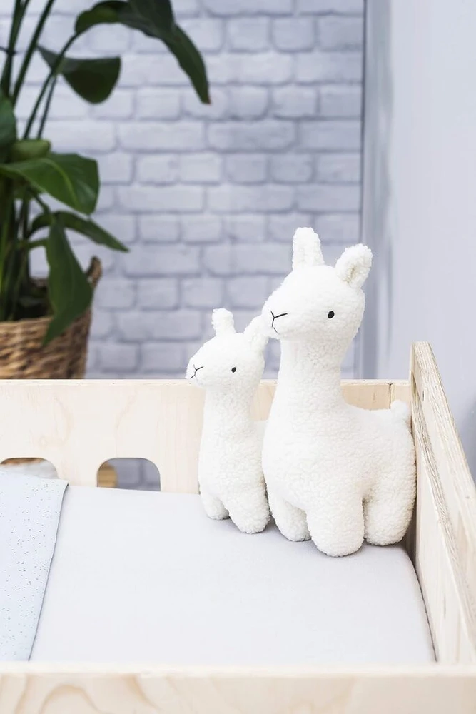 Jellycat Jollein pliušinė "lama" žaislas, "off-baltas"