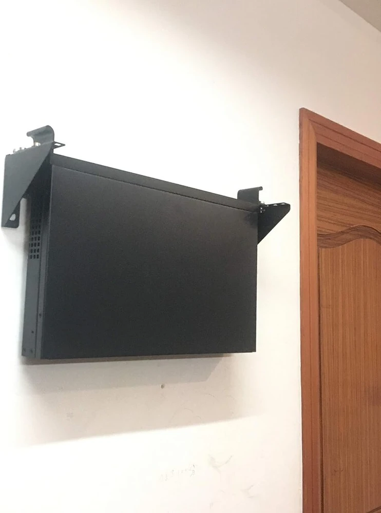 Jingchengmei lengvas 4u 19 colių sulankstomas vertikalus sieninis serverių stovas (4u35p)