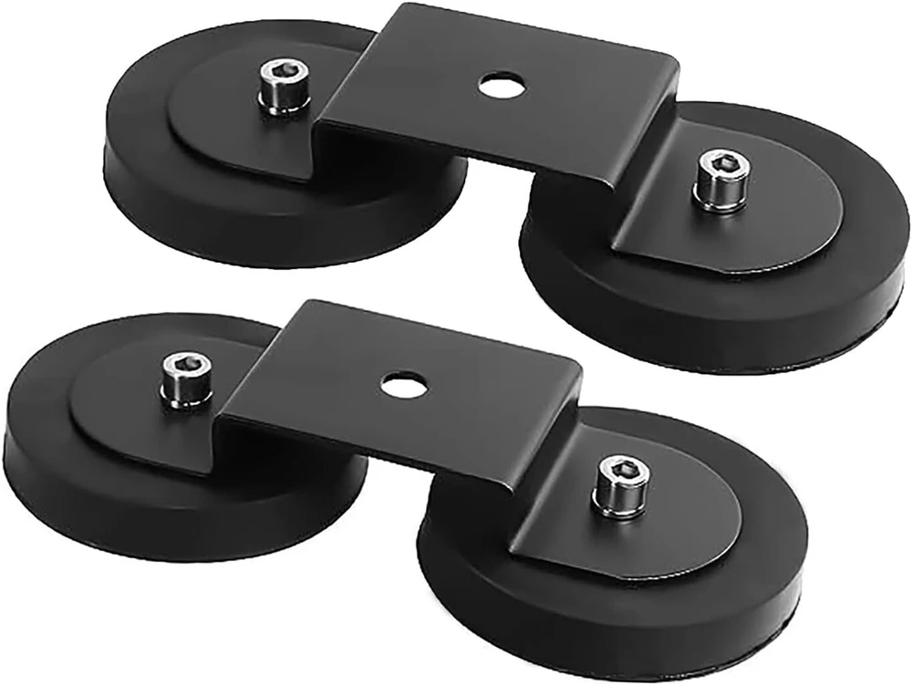 Jinsentgg Willpower 2 dalių magnetiniai pagrindo tvirtinimo laikikliai led darbo žibintams, stiprus magnetinis siurbtukas, tinkamas bekelės automobiliams, visureigiams, sunkvežimiams