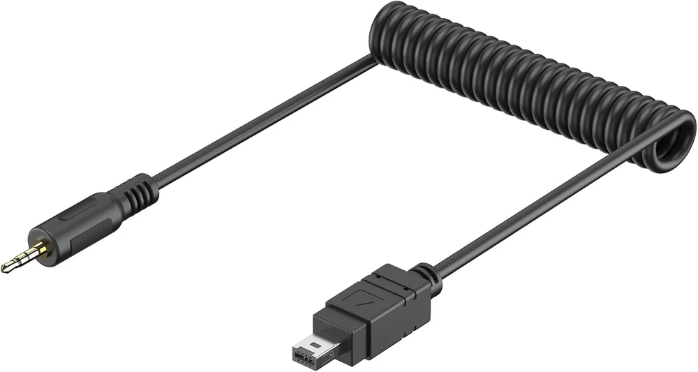 Jjc nuotolinio valdymo atleidimo dc2 kabelio jungties kabelis, skirtas nikon z7 z7ii z6 z6ii z6iii z5 df d600 d610 d750 d7500 d7000 d5100 d3300 p7800 p1000 p1100 (kitos suderinamos kameros)