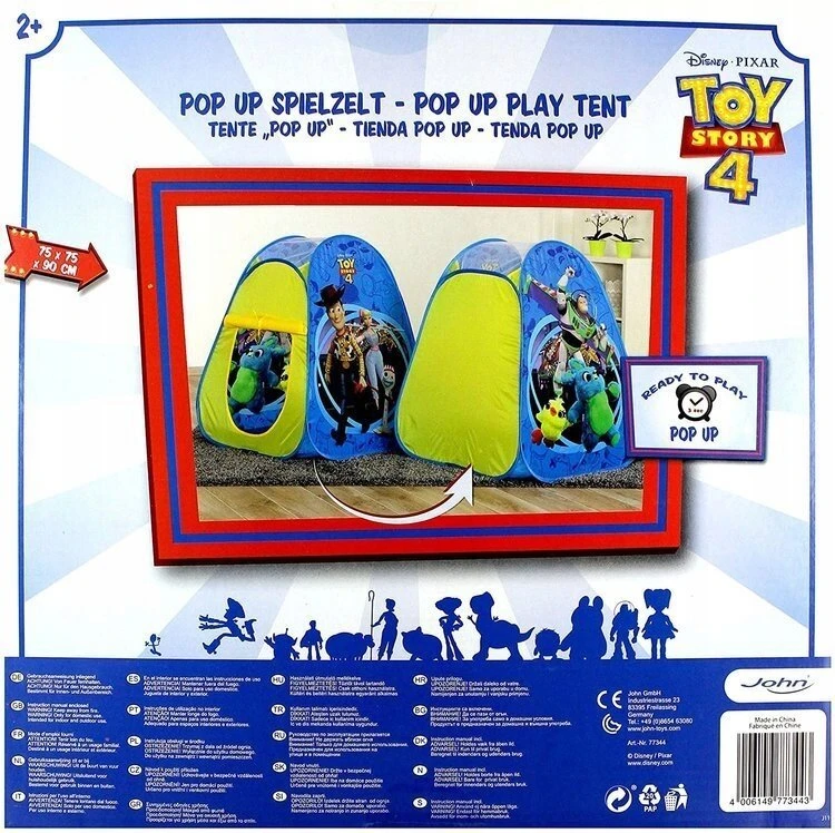 John savaime išsilankstantis palapinė Toy Story