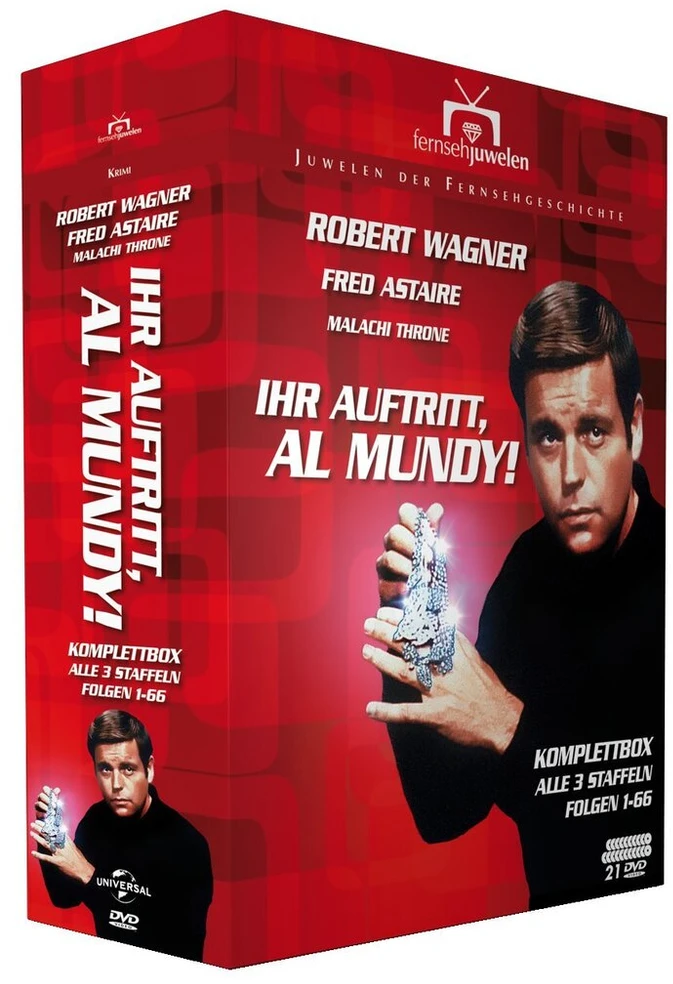 Vinilinė plokštelė Jūsų pasirodymas, Al Mundy! - pilnas rinkinys (visi 3 sezonai / serijos 1-66) - televizijos brangakmeniai [21 dvd]