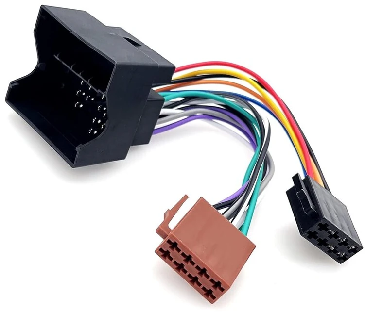 Jzk Radijo Adapteris Iso 16 Pin Automobilio Laidas Vw, Bmw, Ford