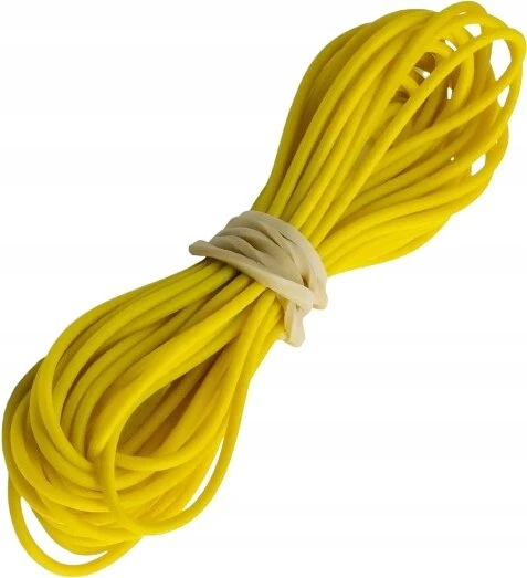 Kabelis Kynar tipo laidas 0,24 mm 0,7 mm 5 metrų 5mb geltonas