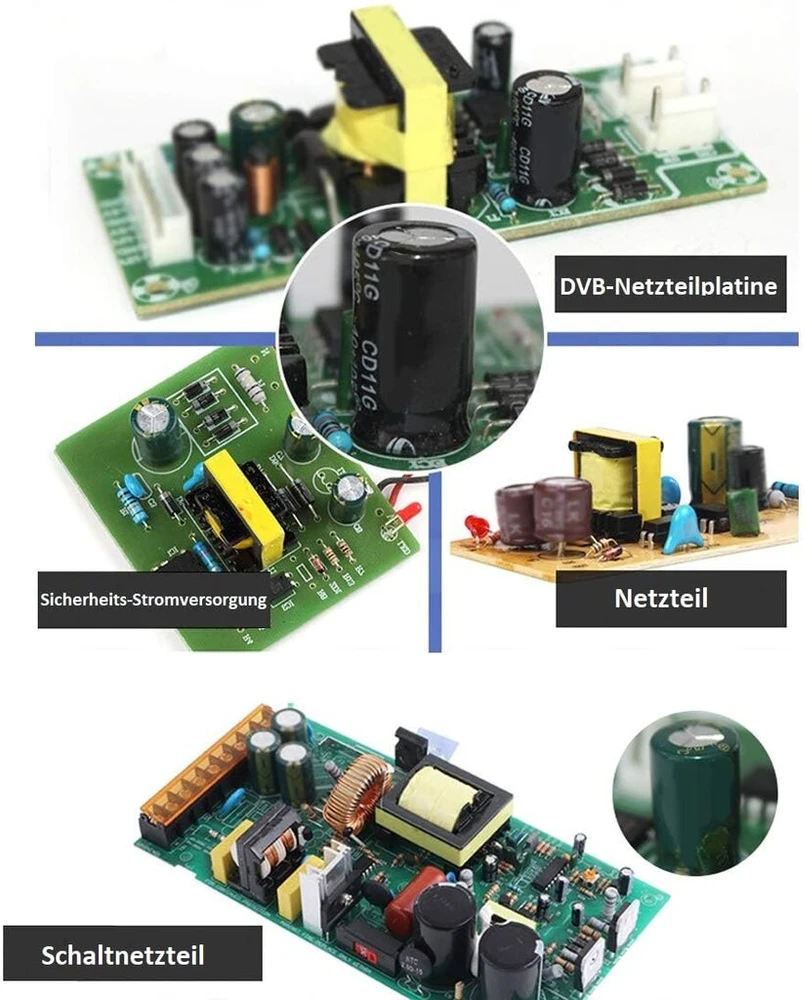 Stiprintuvas Kaiserberg 47µf 25v aliumininiai radialiniai elektrolitiniai kondensatoriai 47uf Elko (5 vnt. pakuotė) – idealūs įvairioms garso ir Led reikmėms