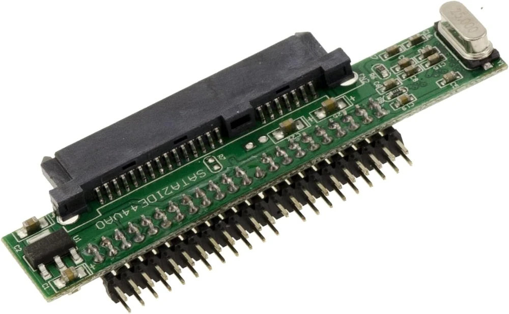 Kalea-informatique adapteris konverteris © 2.5 "sata į Ide 44 kontaktų, skirtas Sata kietajam diskui prijungti prie Ide 2.5" nešiojamojo kompiuterio Ide ir Sata standieji diskai - jungtys ant tos pačios ašies, trumpesnė nauja versija: 2011!!!