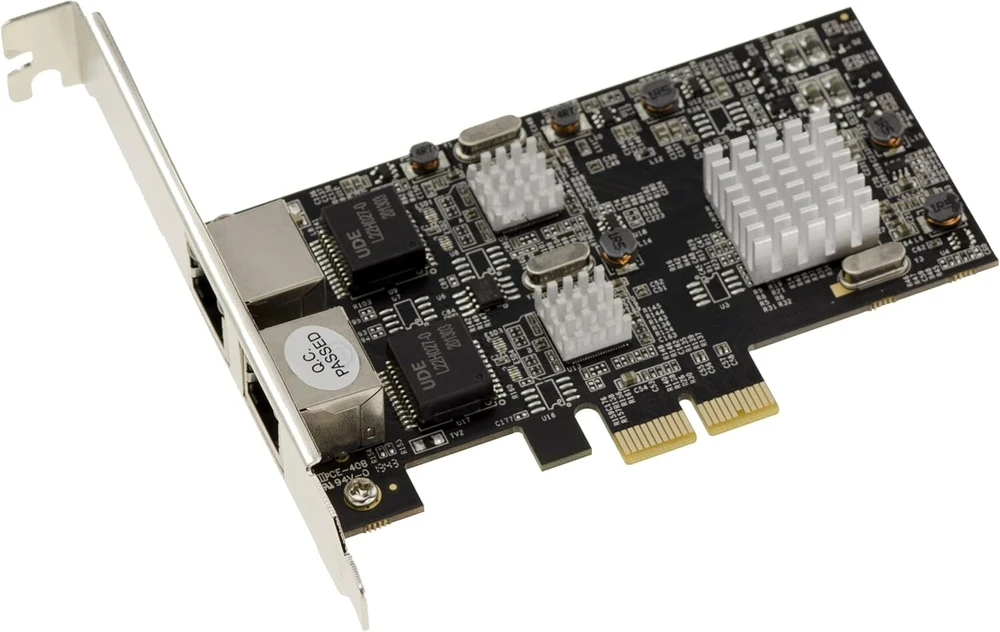 Kalea-informatique Pcie tinklo valdiklio plokštė Dual Lan Ethernet 10 100 1000 2500 1g 2.5g 2 Rj45 prievadai Realtek Rtl8125 lustas - nuotolinis žadintuvas Wool