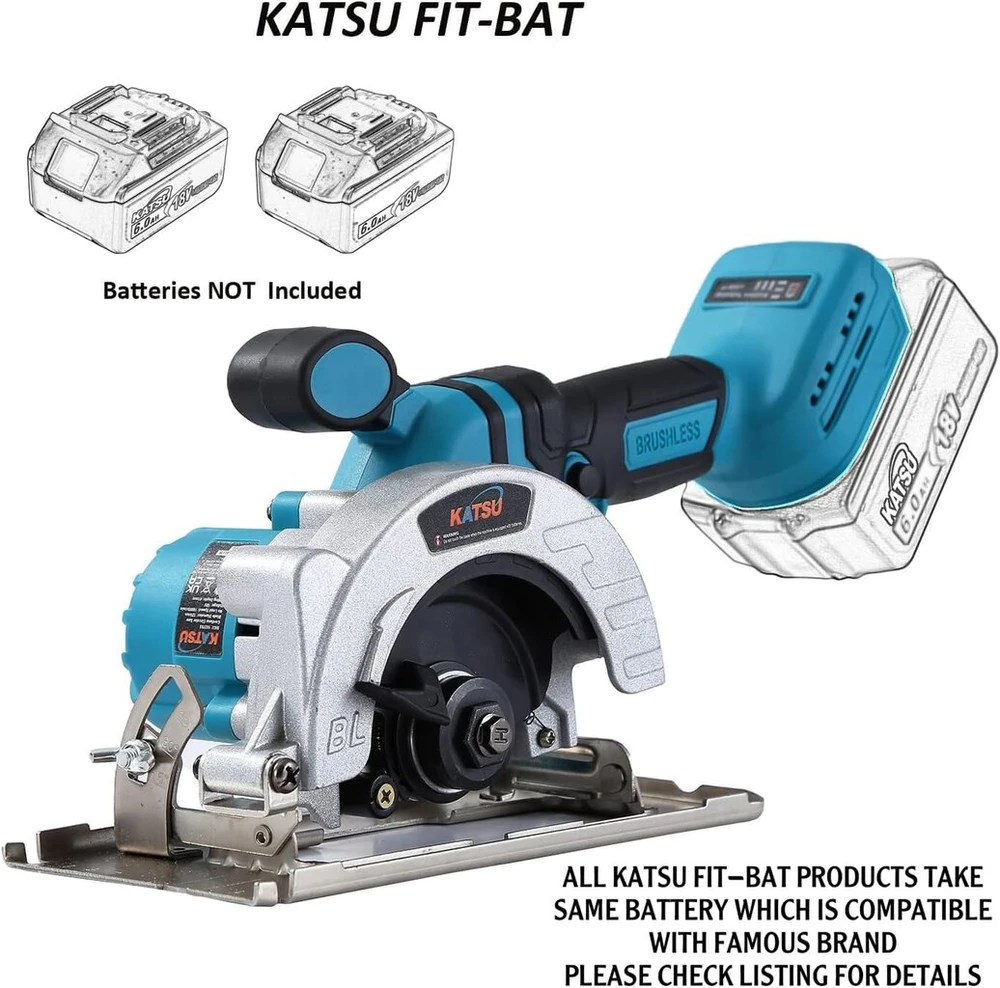 Katsu Fit-bat Akumuliatorinis diskinis pjūklas 21v 125mm