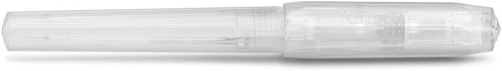 Kaweco Perkeo All Clear plunksnakotis I plunksnakotis rašalo kasetėms, skirtas mokyklai, skaidrus I pradedančiųjų plunksnakotis su ergonomiška rankena patogiam rašymui, 16 cm I plunksnos plotis: M