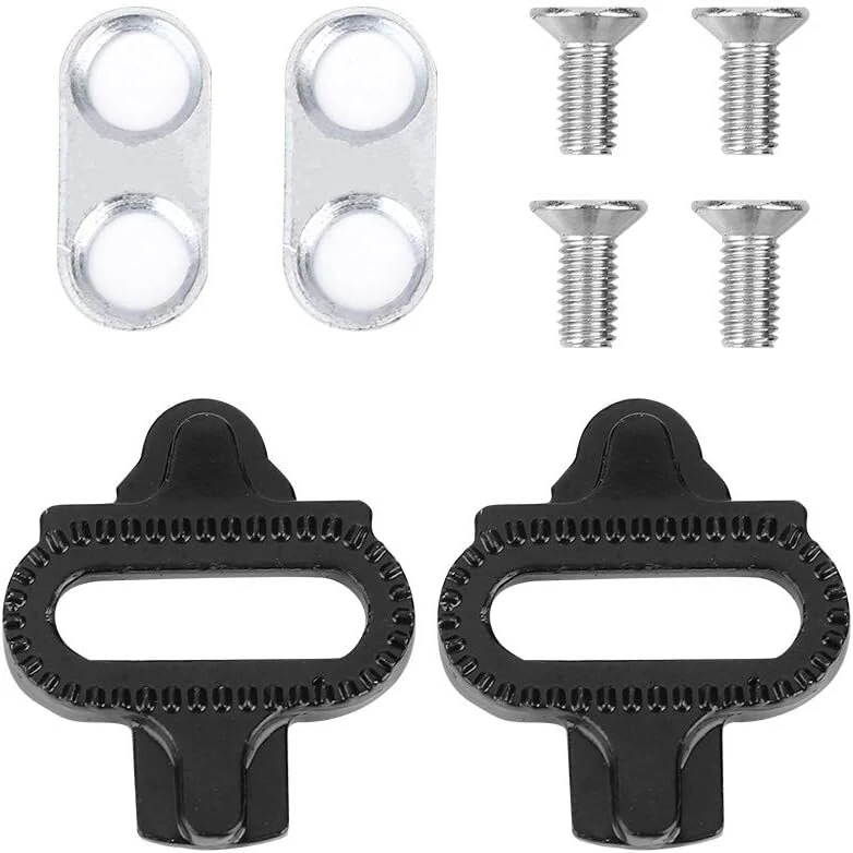 Keenso dviračių batų plokštelės, kalnų dviračio plieninės pedalų plokštelės, suderinamos su spd serija, wellgo m094 823 wm001 m19 w01 c099 m17c dviračiu ir atsarginėmis dalimis, dviračiai ir priedai