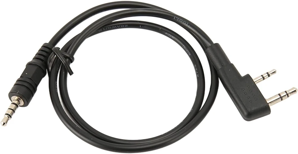 Kenwood K į 3.5mm audio kabelis, stereo K audio adapterio kabelis, skirtas Tk 240 Vev 3288s Px 777 Fd 6288 Lt 2288 Tc 268 radijo imtuvams