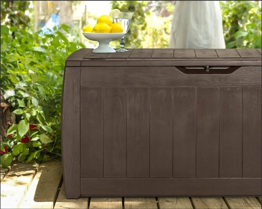 Keter Balcony Box Hollywood Box sodo dėžė balkonui 270l ruda