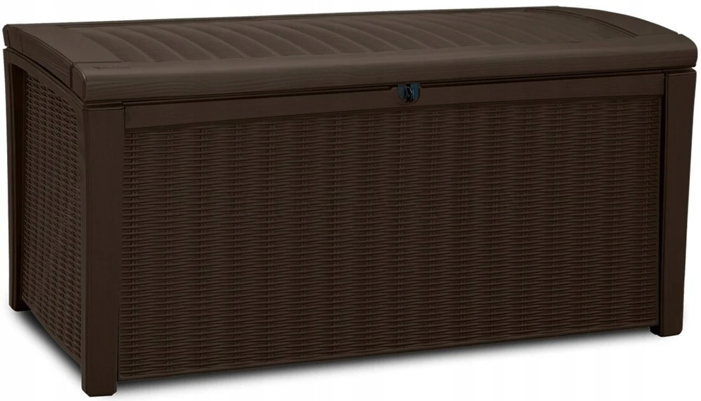 Keter Sodo Dėžė su Sėdyne 130x60 cm, 416l, Ruda