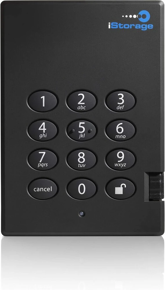 Kietasis diskas Istorage Is-dg-256-ssd-64 64gb Diskg Usb 2.0 256-bitų 2.5 colių išorinis ssd diskas su itin saugiu prieigos Pin kodu