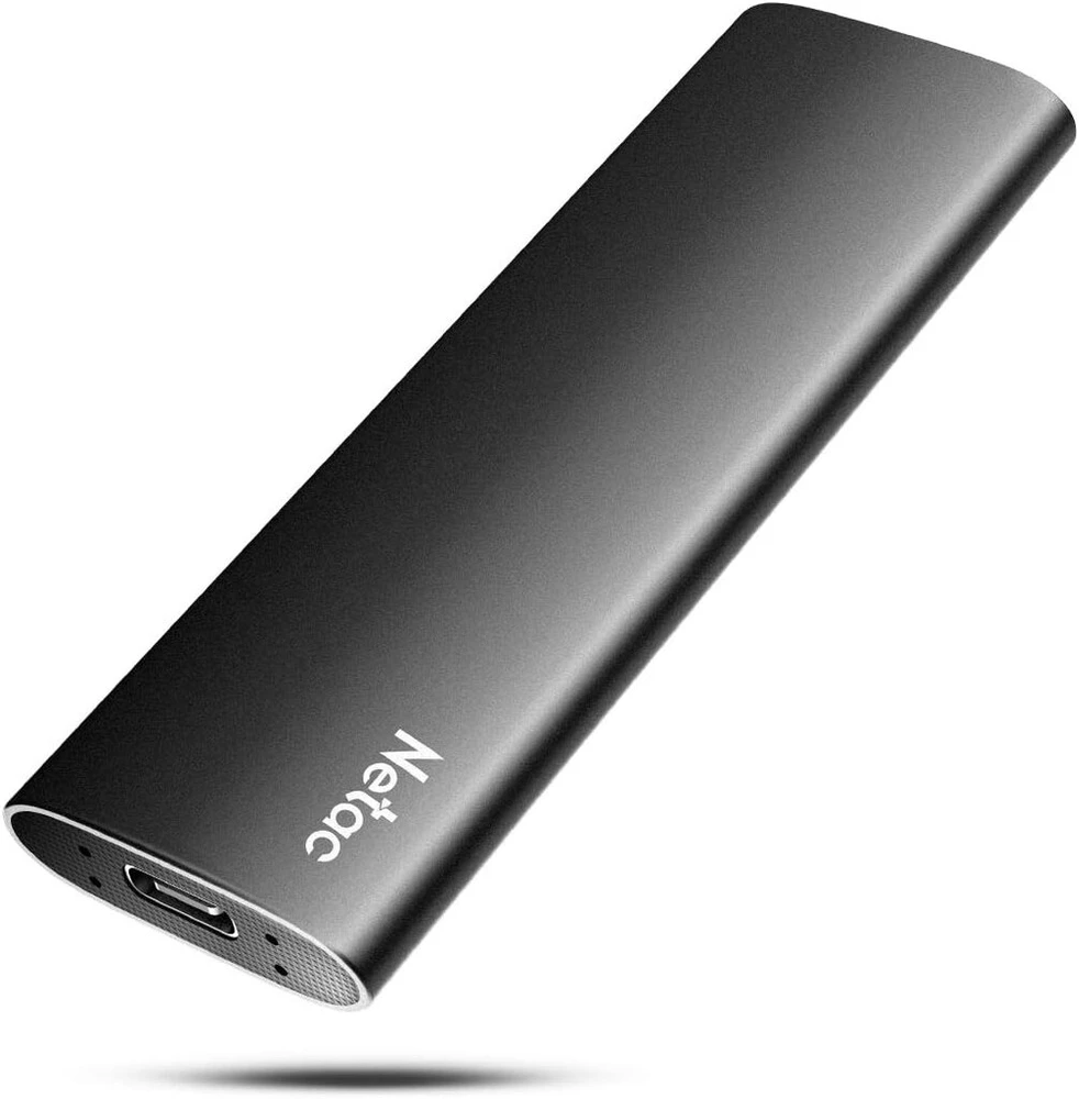 Kietasis diskas Netac 250gb Išorinis Ssd Usb-c 3.2 Gen2 Aliuminio Nešiojamas