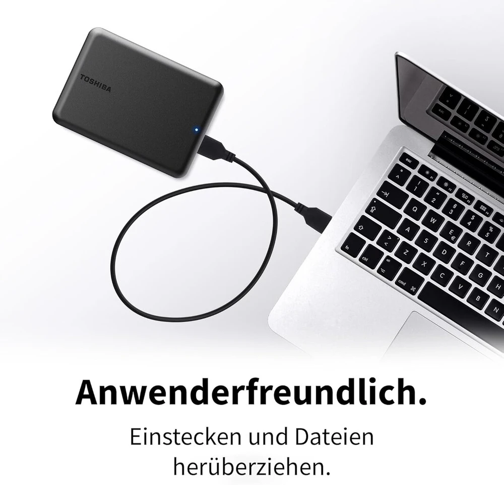 Kietasis diskas Toshiba Canvio Partner 4 Tb išorinis Hdd, 2.5 colio, Usb 3.2 Gen 1