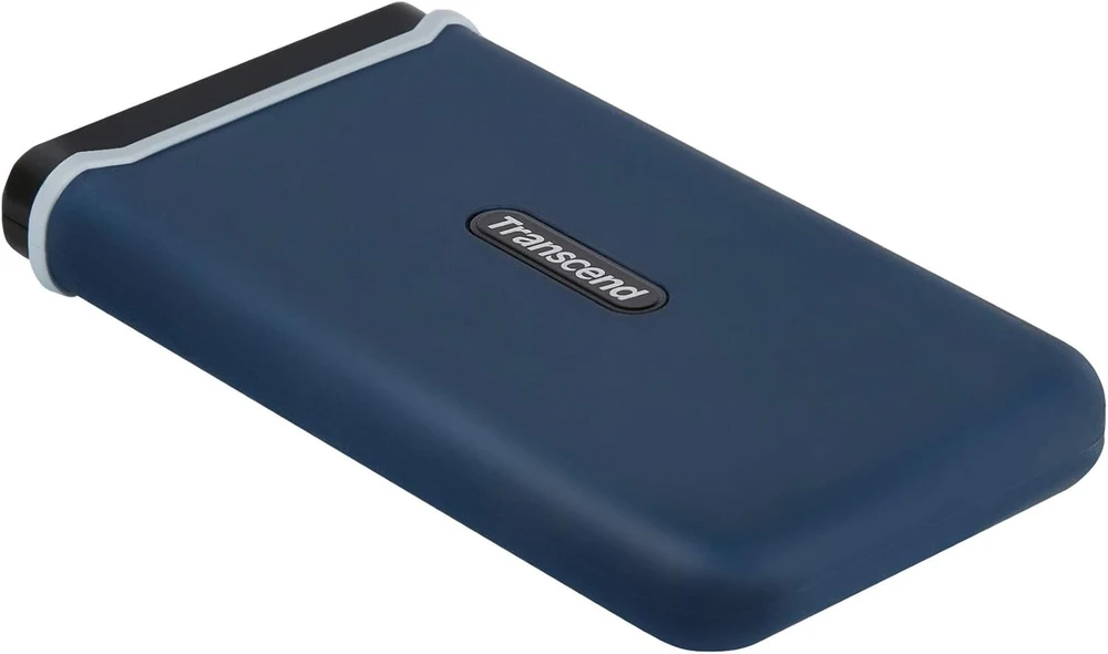 Kietasis diskas Transcend Ts1tesd370c Ultra High Speed 1tb nešiojamas lengvas išorinis ssd (≠hdd) usb type-c/a, duomenų perdavimas (iki 1050/950mb/s), atminties išplėtimas staliniams kompiuteriams, nešiojamiems kompiuteriams, ps4, XBOX mėlynas