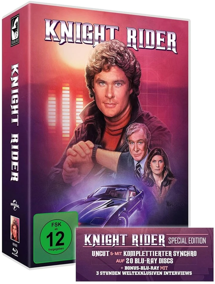Vinilinė plokštelė Knight Rider – Specialus leidimas (20 Blu-ray diskų + papildomas Blu-ray diskas)