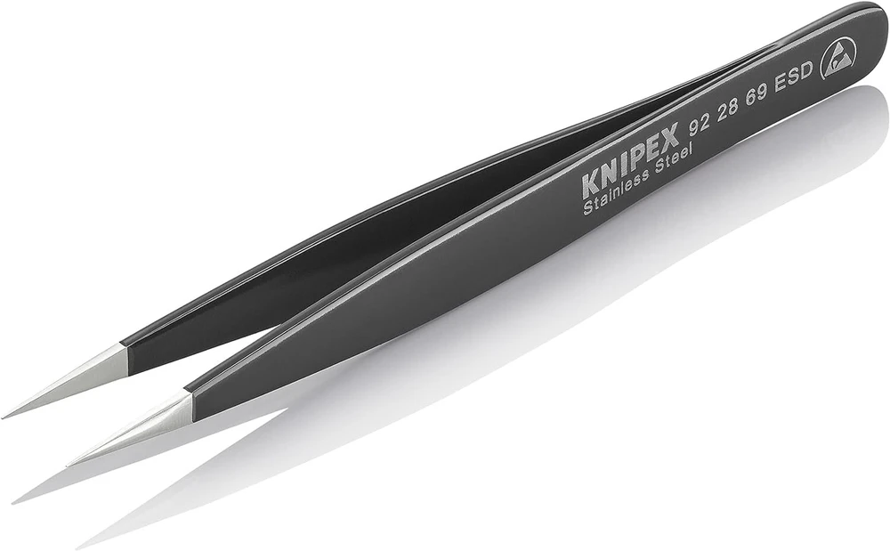 Knipex 92 28 69 Esd pincetai, 130 mm