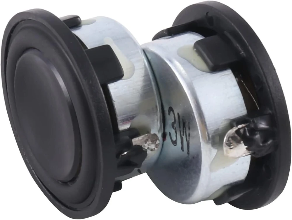 Kompiuterio kolonėlės Haptufer 2 x mini garsiakalbiai 1 colis 4 omai 3 w 28 mm šoninis garsiakalbis viso diapazono šoninis garsiakalbis bluetooth garsiakalbis