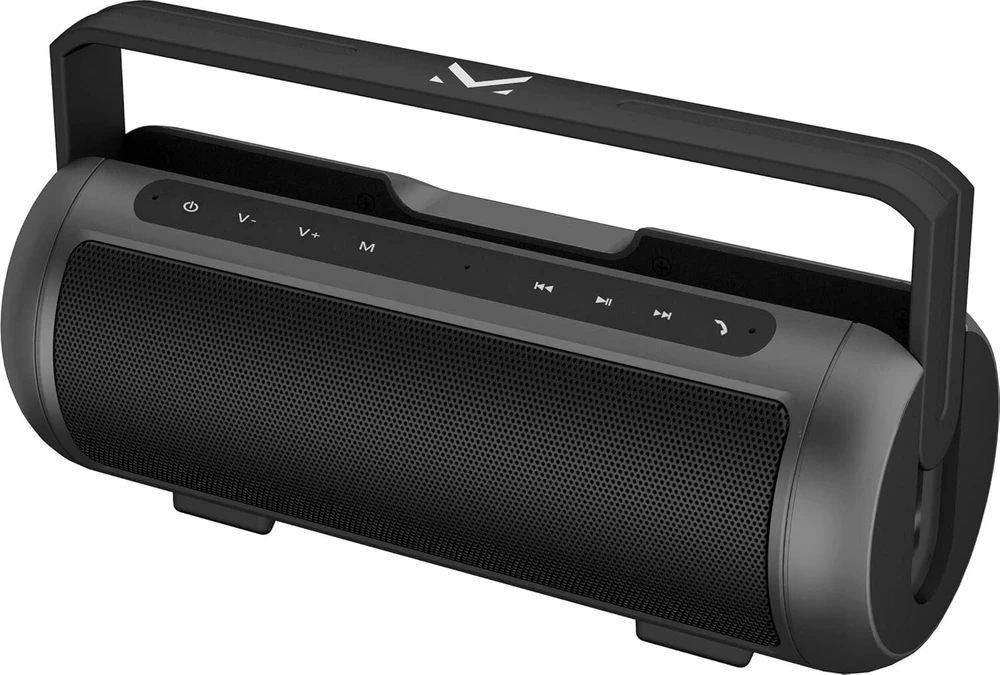 Kompiuterio kolonėlės Majestic Planet įkraunama Bluetooth kolonėlė, Usb/microsd/aux-in, įmontuotas mikrofonas laisvų rankų skambučiams, juoda