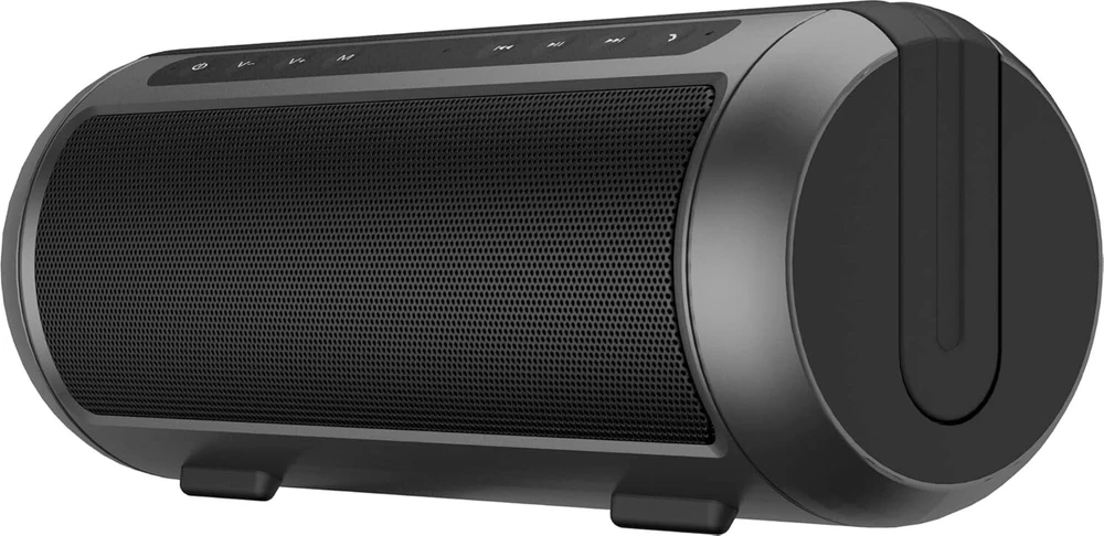 Kompiuterio kolonėlės Majestic Planet įkraunama Bluetooth kolonėlė, Usb/microsd/aux-in, įmontuotas mikrofonas laisvų rankų skambučiams, juoda